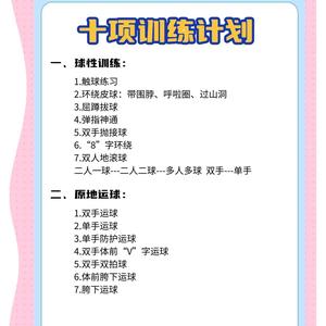 青少年篮球基本功训练视频教程